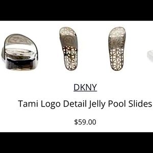 DKNY Jelly Pool Sandal (New w/o tags) 🔥🔥🔥